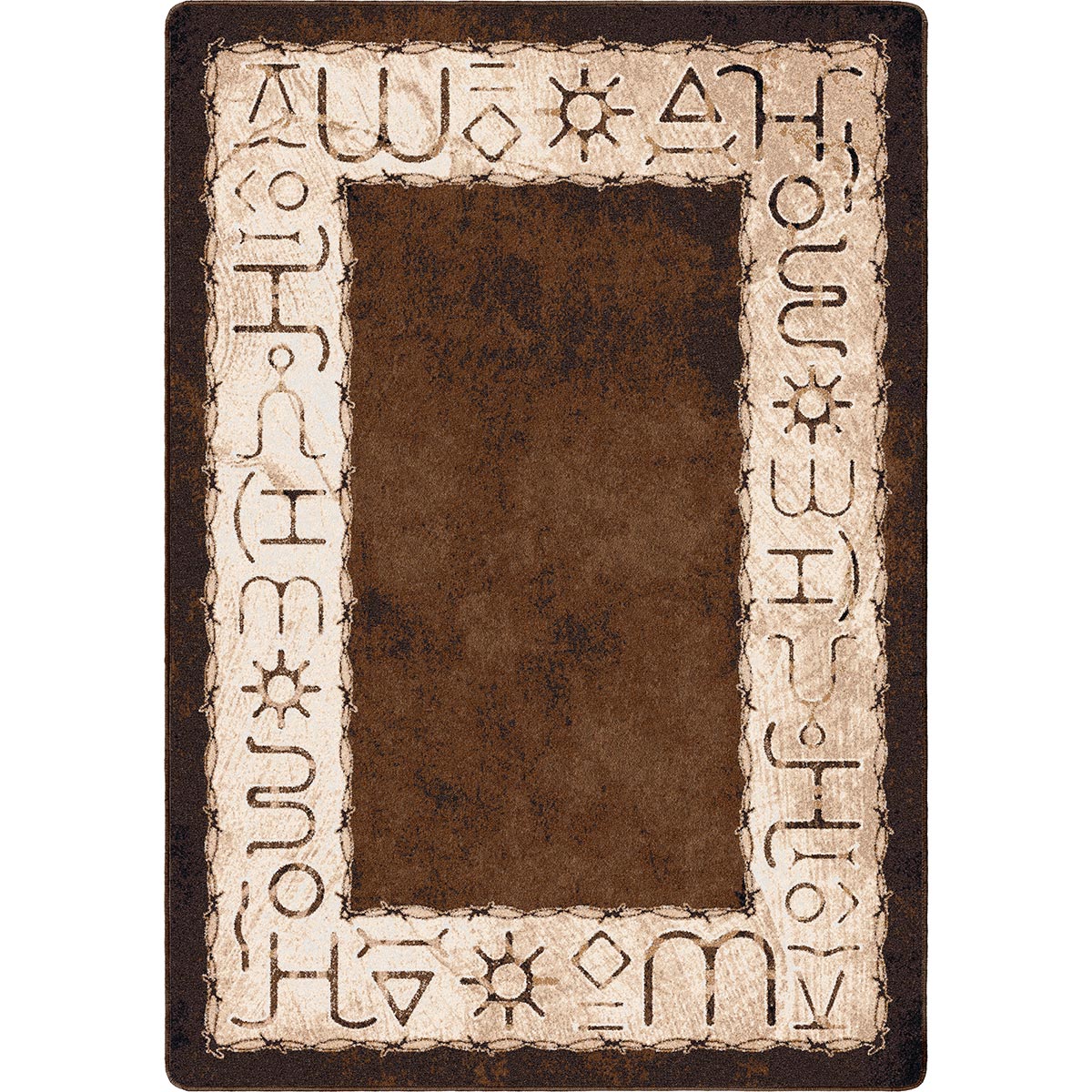 Western Brands Rug - 5 x 8