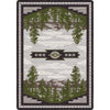 Woodland Horizon Gray Rug - 8 x 11