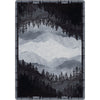 Mountain Crest Gray Rug - 8 x 11