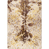 Gold-Speckled Cowhide Rug - 3 x 4