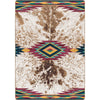 Rhinestone Cowhide Rug - 3 x 4