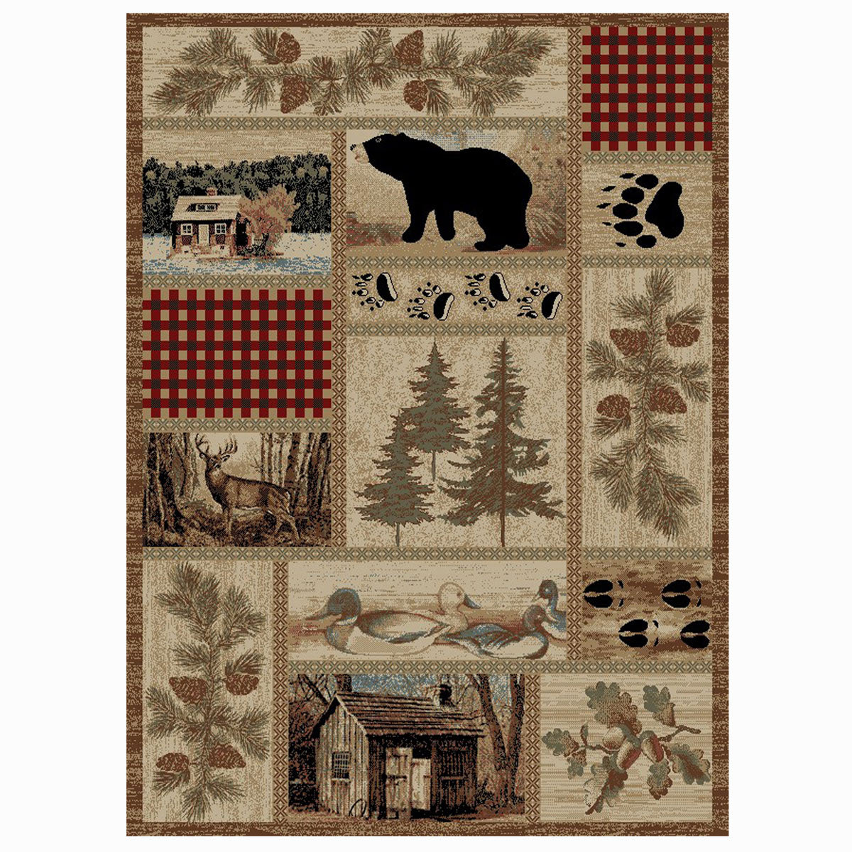 Woodland Trails Rug - 5 x 7