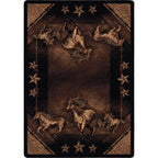 Wild Horses & Stars Rug - 5 x 8