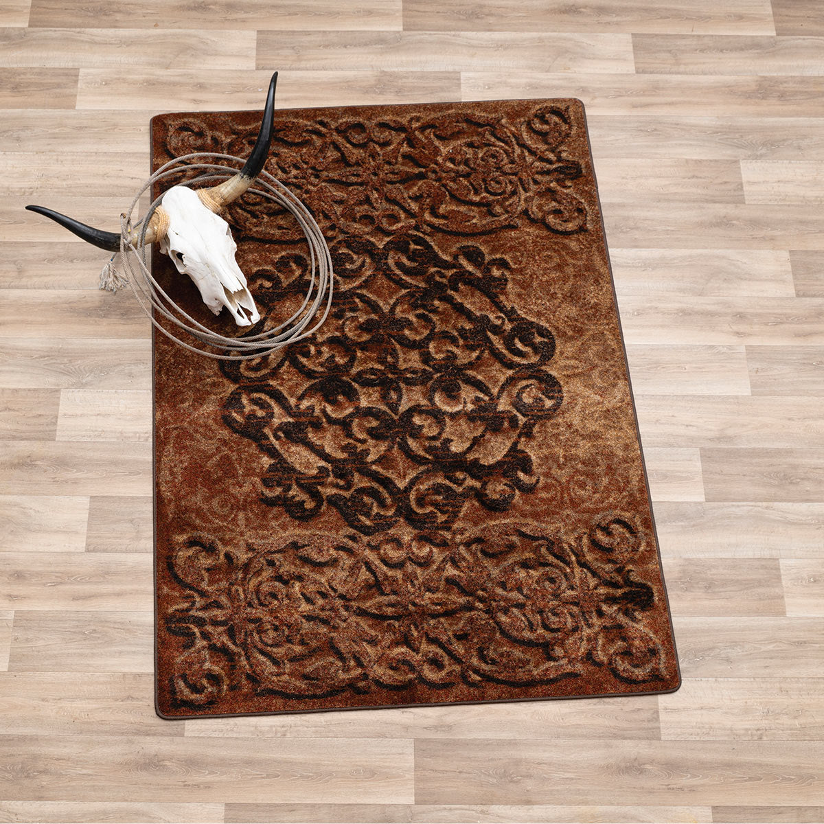 Saddle Scroll Rug Collection