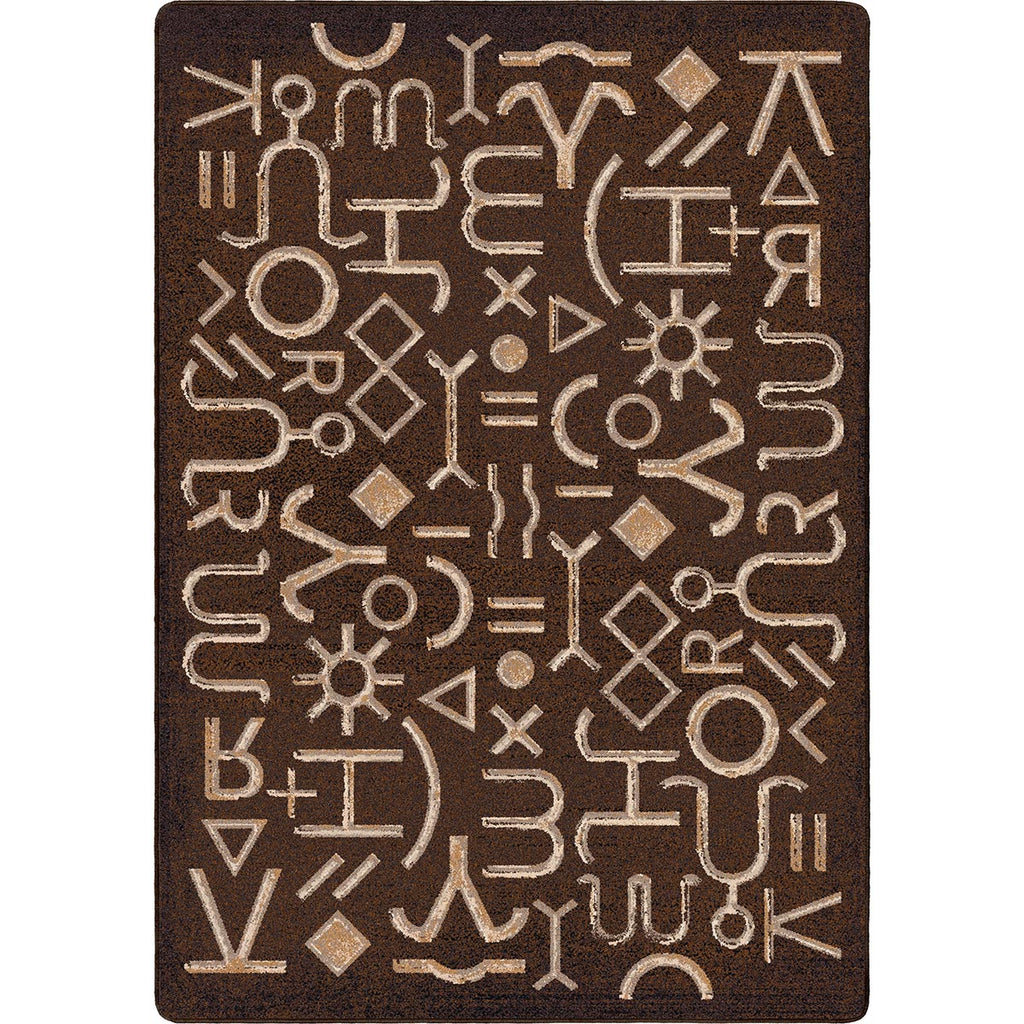 Cattle Ranch Brands Rug - 11 x 13