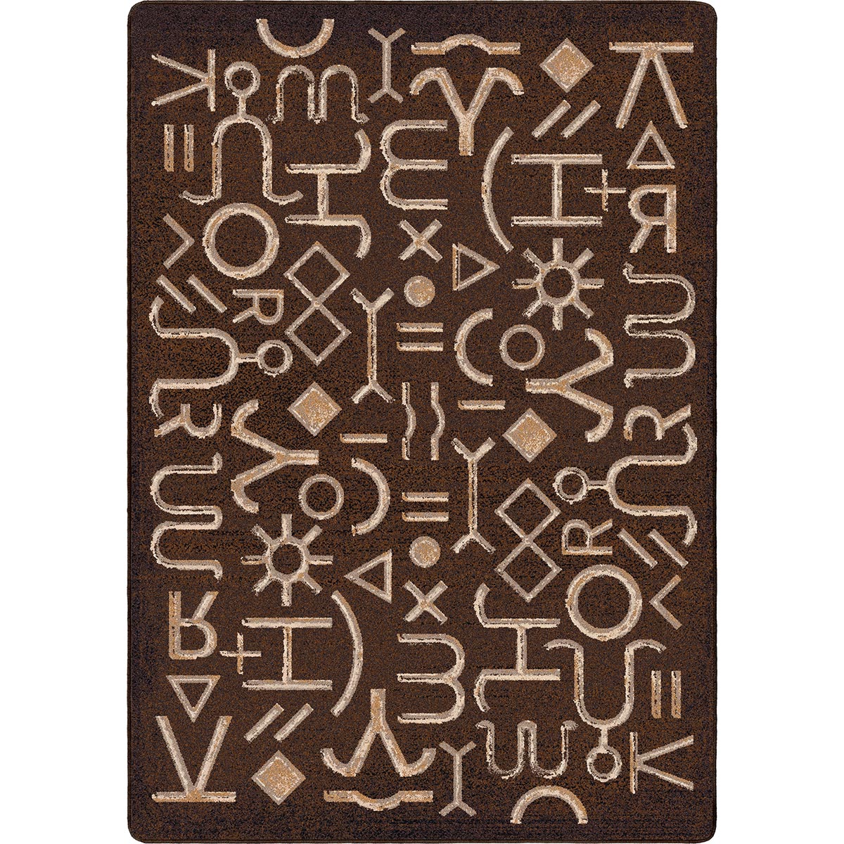 Cattle Ranch Brands Rug - 11 x 13