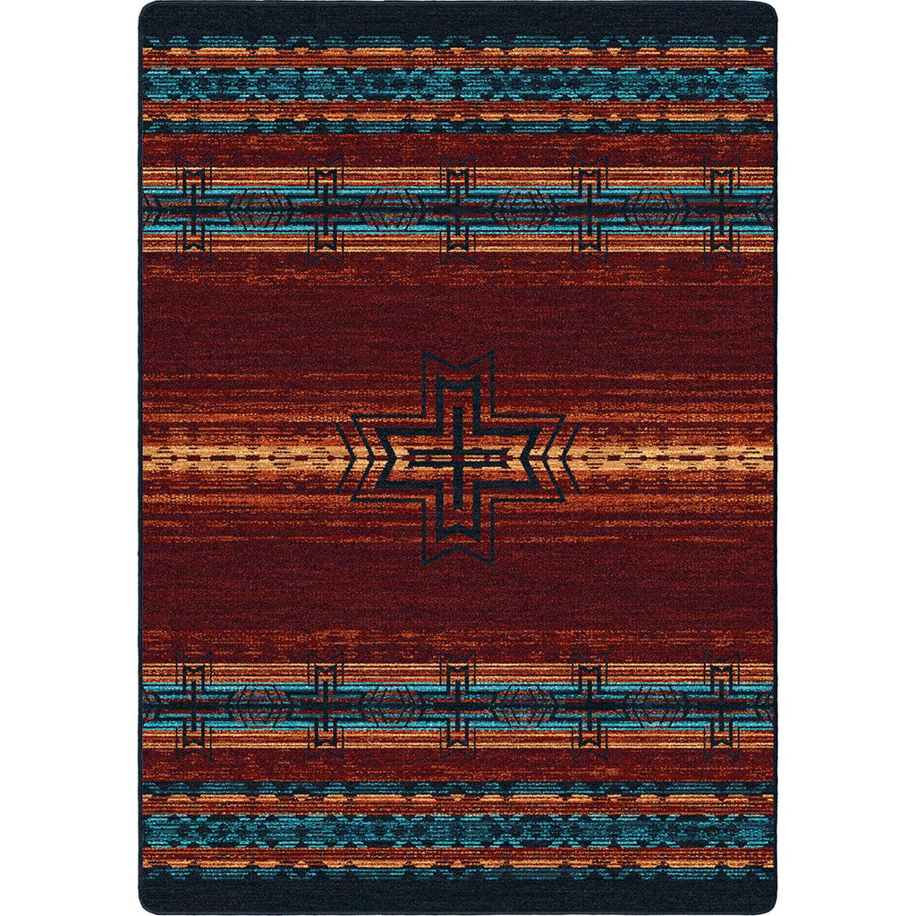 Fire & Sky Rug - 11 x 13