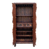 Rifted Copper Wine Cabinet