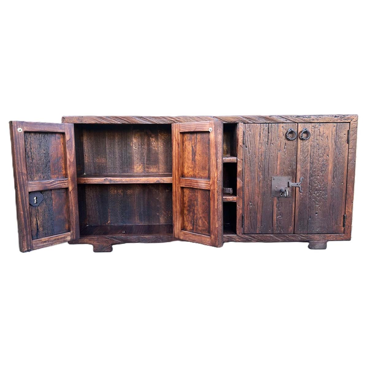 Relic Strongbox Wood Credenza