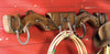 Double Ox Yoke Coat Rack