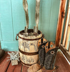 Santa Fe Antique White Bucket