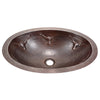 Longhorn Oval Copper Sink