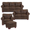 Buckskin Armchair & Ottoman - OUT OF STOCK