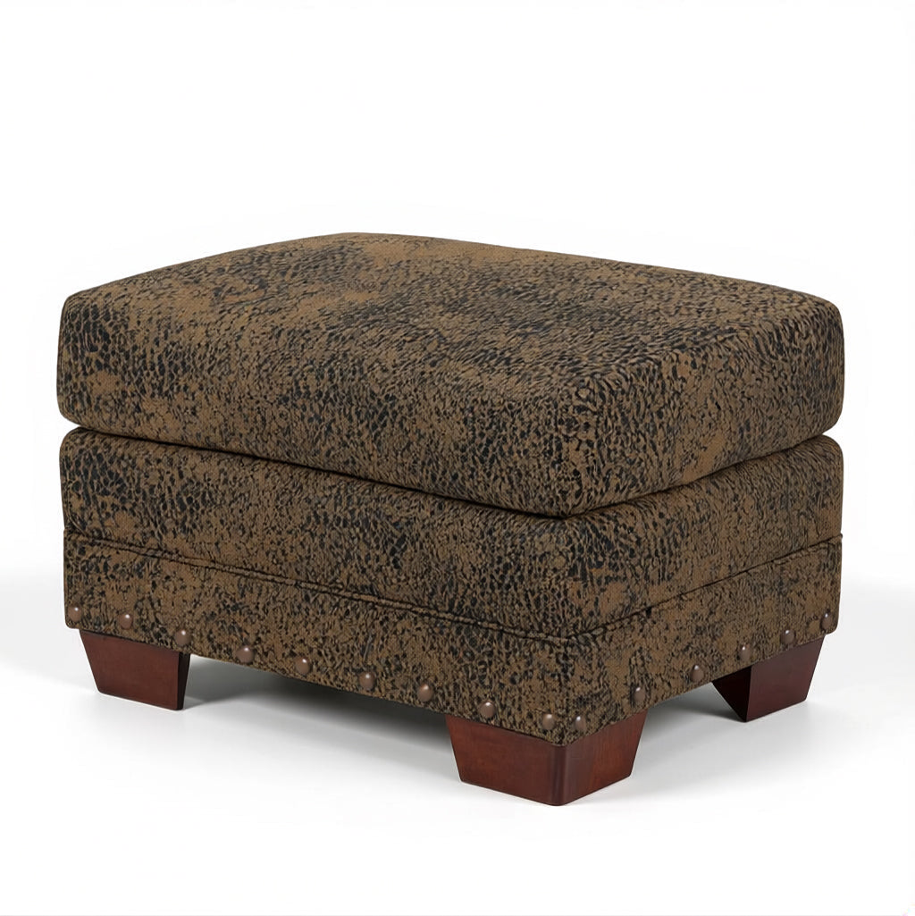 Buckskin Ottoman - OUT OF STOCK