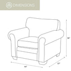 River Bend Armchair & Ottoman
