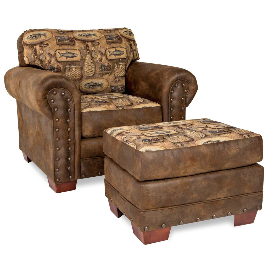 River Bend Armchair & Ottoman