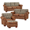 Deer Teal Lodge 4-Piece Set with Sleeper