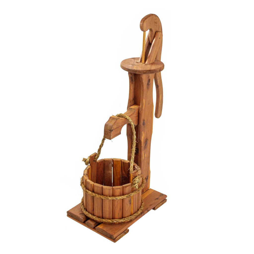 Timber Creek Water Pump Planter - Small