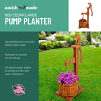 Timber Creek Water Pump Planter - Large