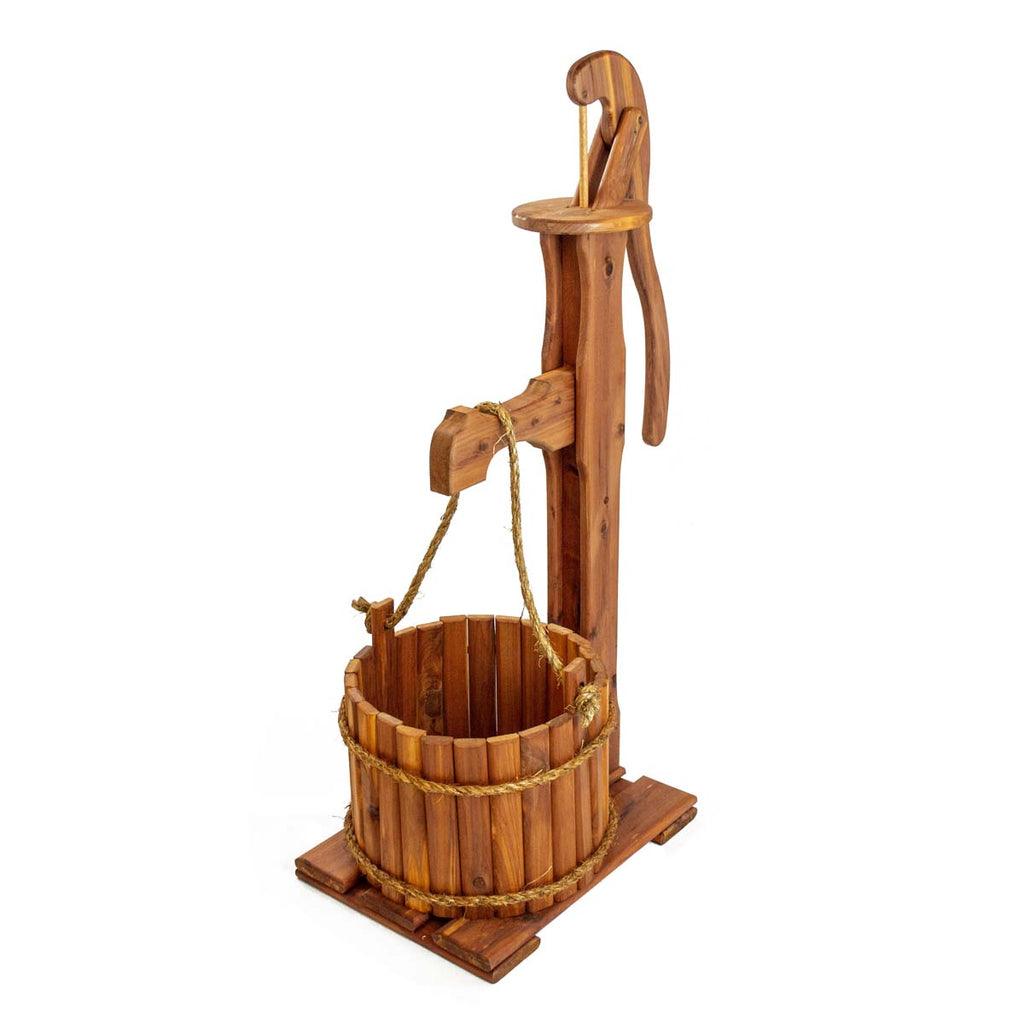 Timber Creek Water Pump Planter - Large