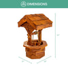 Timber Creek Wishing Well - Medium