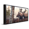 Yukon Moose Personalized Framed Canvas