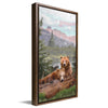 Rocky Mountain Bears Personalized Framed Canvas