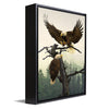 Majestic Eagles Personalized Framed Canvas - Small