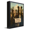 Bearly Gothic Personalized Framed Canvas - Small