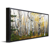 Morning Birch Grove Personalized Framed Canvas