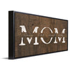 Lodge Mom Personalized Framed Canvas