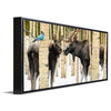 Personalized Moose Love Framed Canvas - Large