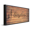 Pine Forest Personalized Framed Canvas