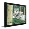 Personalized Wolves Framed Print