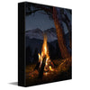 At the Campfire Personalized Stretched Canvas - Small