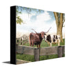 Longhorn Love Personalized Wall Art