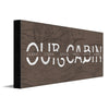 Our Cabin Personalized Stretched Canvas - Large