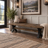 Lakeshore Walnut Bench - 6 Foot