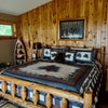 Woodland Pinecones Quilt Bed Set - King
