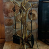 Rustic Antler Fireplace Tool Set