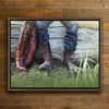 Personalized Boot Love Framed Wall Art