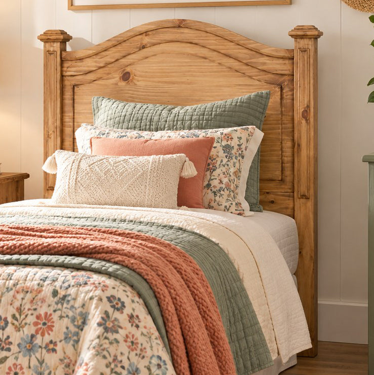 Frankie Honey Headboard - Twin