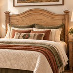 Frankie Honey Headboard - Full