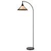 Natural Bronze Mica Floor Lamp