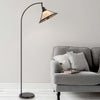Natural Bronze Mica Floor Lamp
