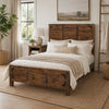 Lakeshore Walnut Bed - Queen