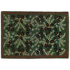 Diamond Pine Hooked Wool Rug - 4 x 6