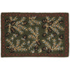 Diamond Pine Hooked Wool Rug - 2 x 3