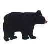 Black Bear Forest Shaped Pillow