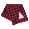 Plaid Forest Trees Throw